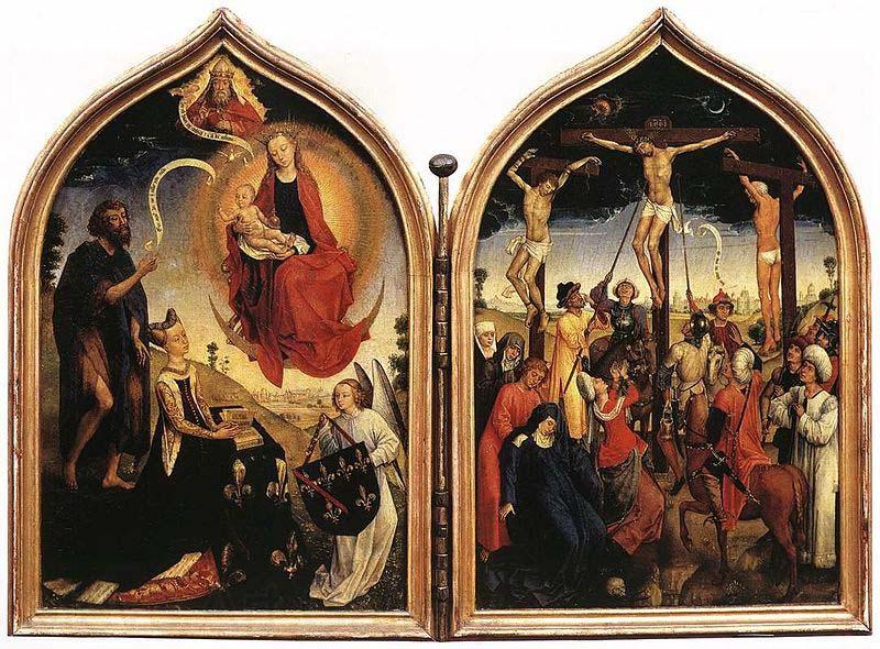 Rogier van der Weyden Diptic de Jeanne de France